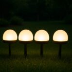 Dome Solar Garden Light Set (4 Pc) - Image 2