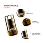 Lantern Lamp: Rechargeable LED with 3 Colors for Bedroom & Restaurant