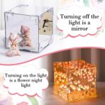 Cube Tulip Night Lamp Led Decorative Nights Lamp (Multicolor Design 1 Set) - Image 2