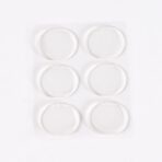 Silicone Shoe Insoles Pads, Mat Silicone Heel Pads (1 Pair)