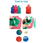 Rubber Hot Water Heating Bag: Comfortable and Effective Pain Relief for Cramps, Aches, and Tension - Image 4