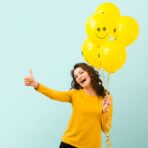 20 Pcs Premium Printed Latex Balloons Set | Ideal for Birthday, Wedding, Anniversary, & All Party Decorations | Assorted Designs - Image 3