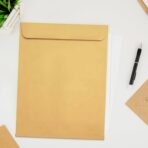 Kraft Envelopes  16x14 Inch Self-Seal for Invitations, Cards,  Office Use (1 Pc) - Image 3