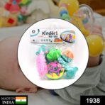 AT38 5Pc Rattles Baby Toy and game for kids and babies for playing and enjoying purposes. - Image 2