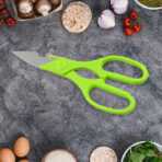 MULTIFUNCTION KITCHEN TOOLS STAINLESS STEEL AND PLASTIC KITCHEN KNIFE AND SCISSOR IDEAL ACCESSORY SET FOR KITCHEN - Image 2