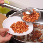 2In1 Stainless Steel Filter Spoon with Clip Food Kitchen Oil-Frying Multi-Functional - Image 5