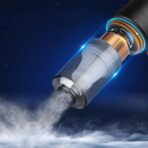 Vacuum Cleaner Dust Collection 2 in 1 Car High-Power Handheld Wireless Home Car Dual-use Portable USB Rechargeable Mini Car Vacuum for Vehicle, Home and Offic - Image 3