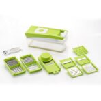 House of Sensation Snowpearl 14-in-1 Quick Dicer ? Multi-Function Kitchen Tool for Fast, Precise Food Prep