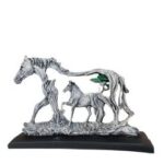 Modern Standing Horse Statue Art Sculpture Home Tabletop Decorations Artwork