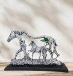 Modern Standing Horse Statue Art Sculpture Home Tabletop Decorations Artwork - Image 2