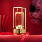 Lantern Lamp: Rechargeable LED with 3 Colors for Bedroom & Restaurant - Image 3