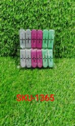 Semi Cloth Clip 12pc Set of 12 Quality, Versatile Clips for Securely Hanging and Organizing Fabrics and Clothes - Image 2